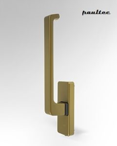 Patio-Drücker mit einem Mechanismus für Systeme GU Altgold