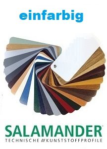 Salamander-farbdekoren einfarbig