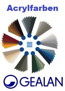 gealan-farbdekoren acrylfarben acrylcolor