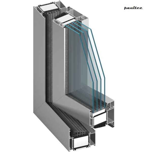 MB-104 Passive Passivhausfenster und türsystem mit der höchsten Wärmedämmung