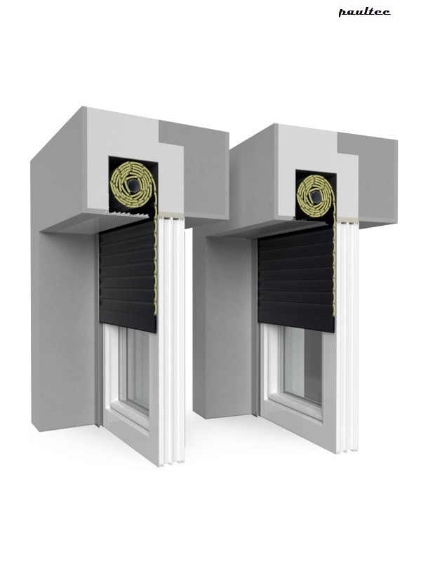 16 Stahlblau Fenster Rollladen QuadBox Unterputzrollladen BeClever 16 Stahlblau Fenster Rollladen QuadBox Unterputzrollladen BeClever