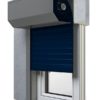 16 Stahlblau Fenster Rollladen SK 45 Vorbaurollladen Aluprof