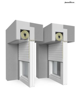 19 Ultraweiss Fenster Rollladen QuadBox Unterputzrollladen BeClever