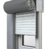 2 Weiß Fenster Rollladen SKO-P Vorbaurollladen Aluprof