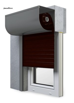 21 Mahagoni Fenster Rollladen SKP Vorbaurollladen Aluprof