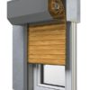 7 Holz hell Fenster Rollladen SK 45 Vorbaurollladen Aluprof